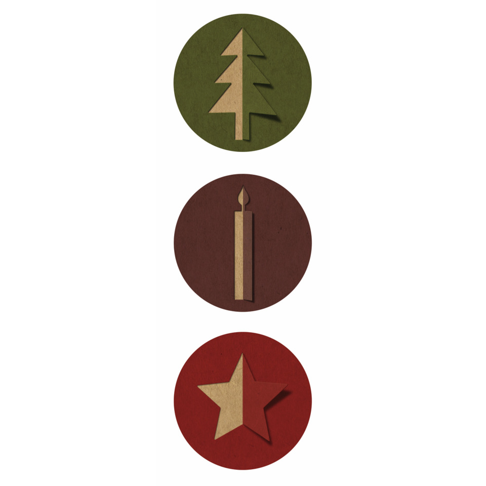 holz, baum, kerze, stern, deko