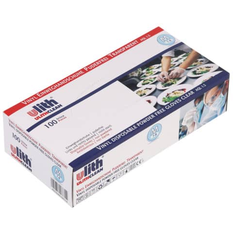 Einmalhandschuhe Vinyl, Gr.L, 100 Stück, weiß HASK 248000310