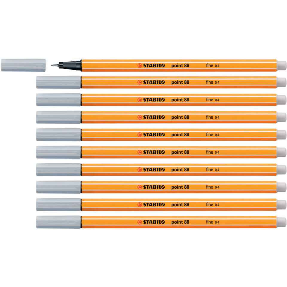 Marker, Stabilo, Point 88, Fineliner, Orange