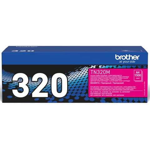 Lasertoner, magenta BROTHER TN320M