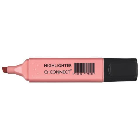 Textmarker, 1 - 5,2 mm, pastellpink Q-CONNECT KF17958