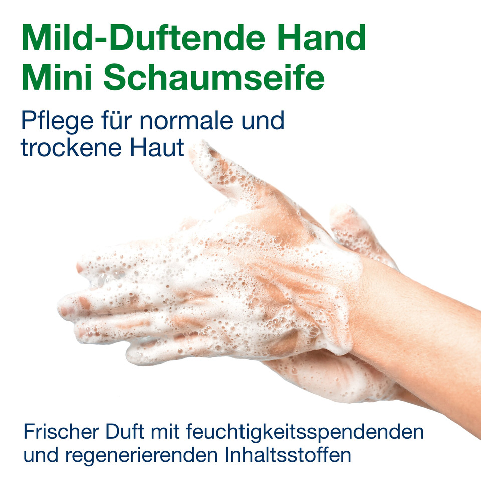 Handseife, Mild, Minischaum, duftend, Pflegende