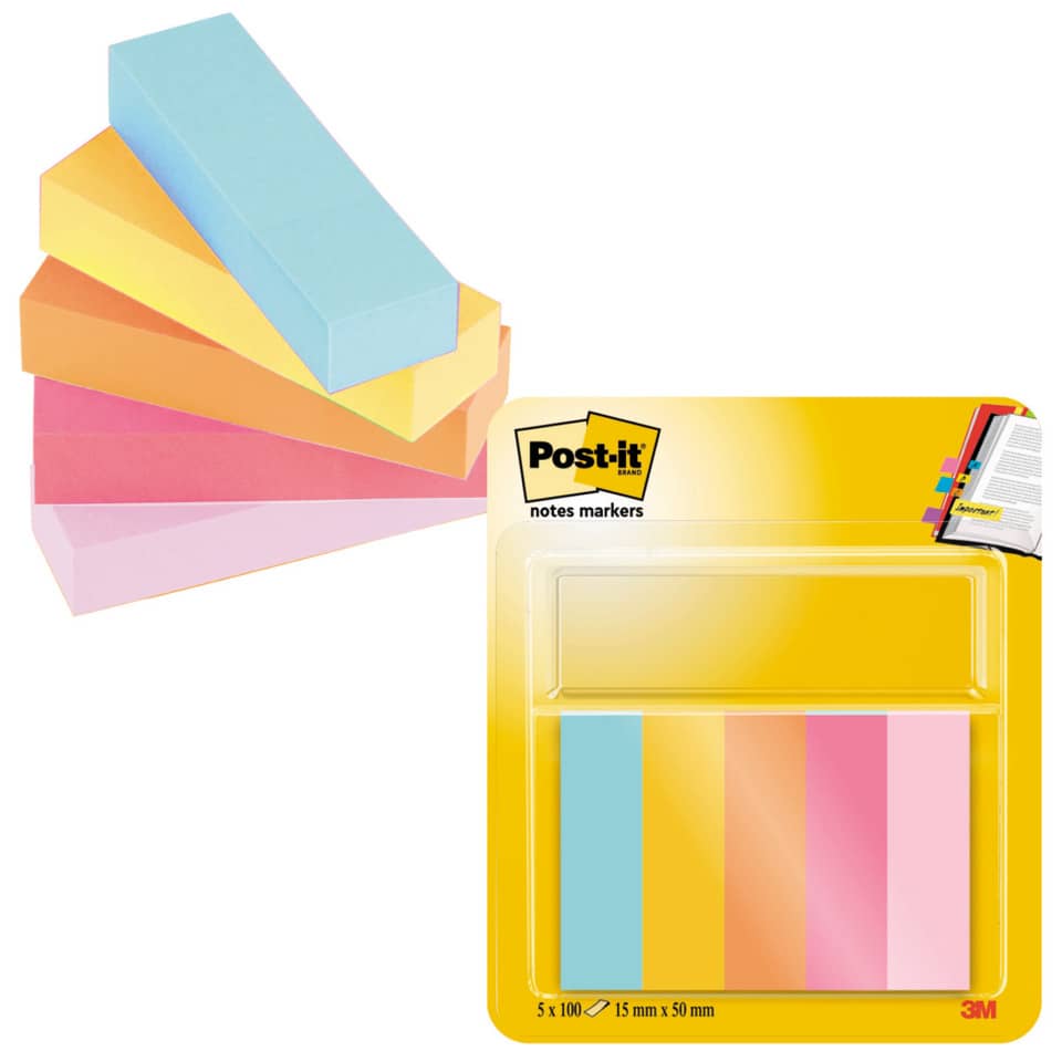 Post-it, Notizzettel, Farbblöcke, Notizpapier, Schreibwaren