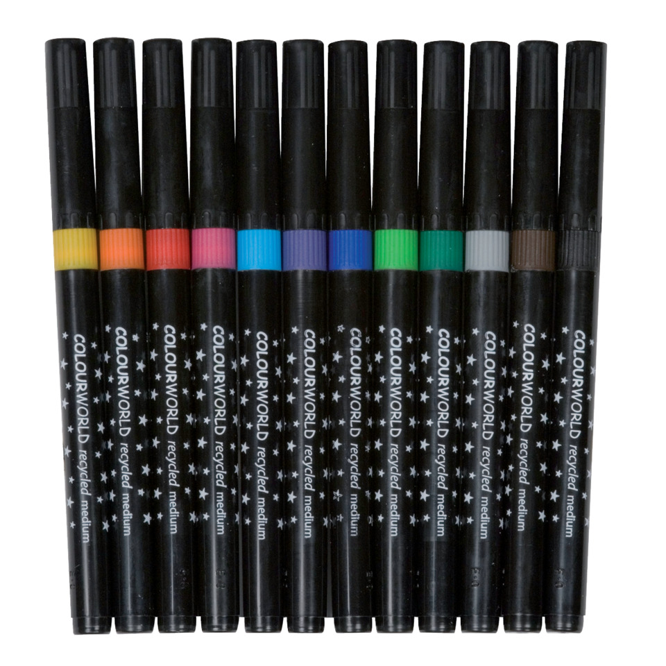 Marker-Set, Farbmarker, Feine Spitze, Buntstifte/Marker, Sortierte Farben