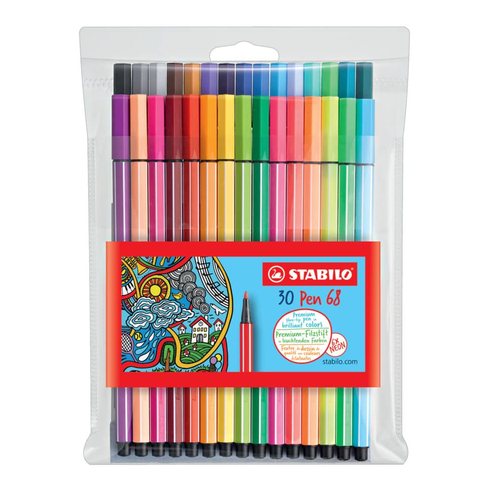 Markerstifte, Mehrfarbig, Stifteset, Kunstbedarf, Neonfarben
