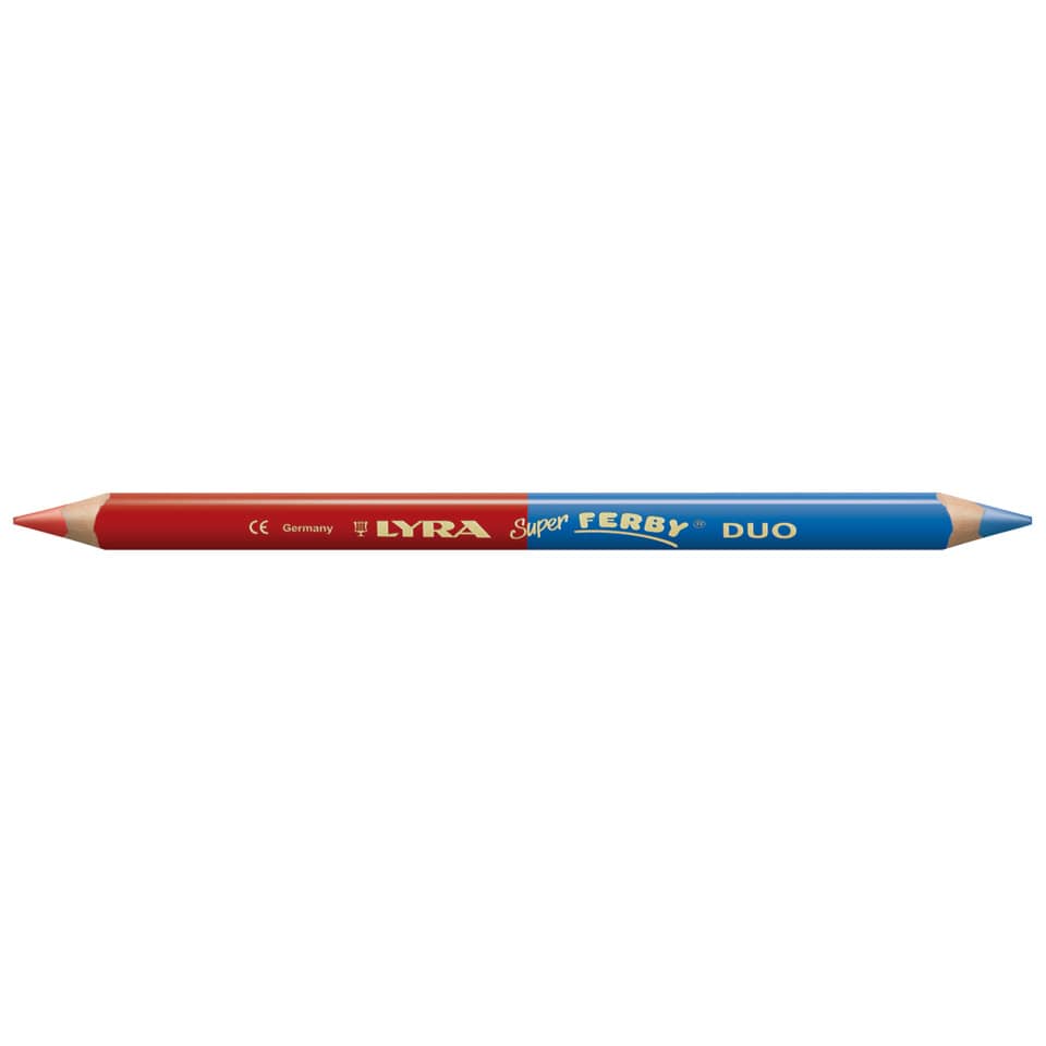 Buntstift, Dualspitzel, Rot-Blau, Lyra, Ferray Duo