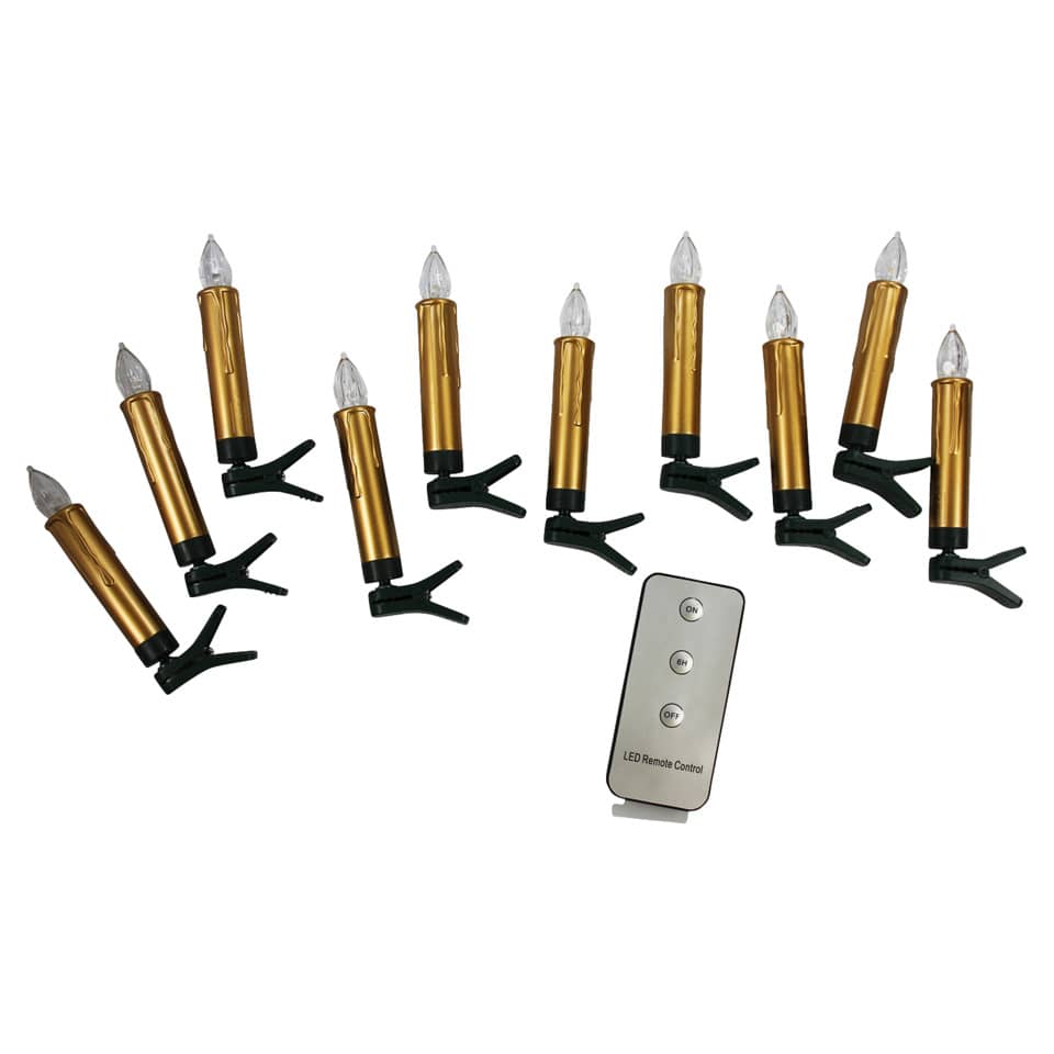 Lichterkette, LED, Kabelgebundene Lichter, Klebeclip, Fernbedienung