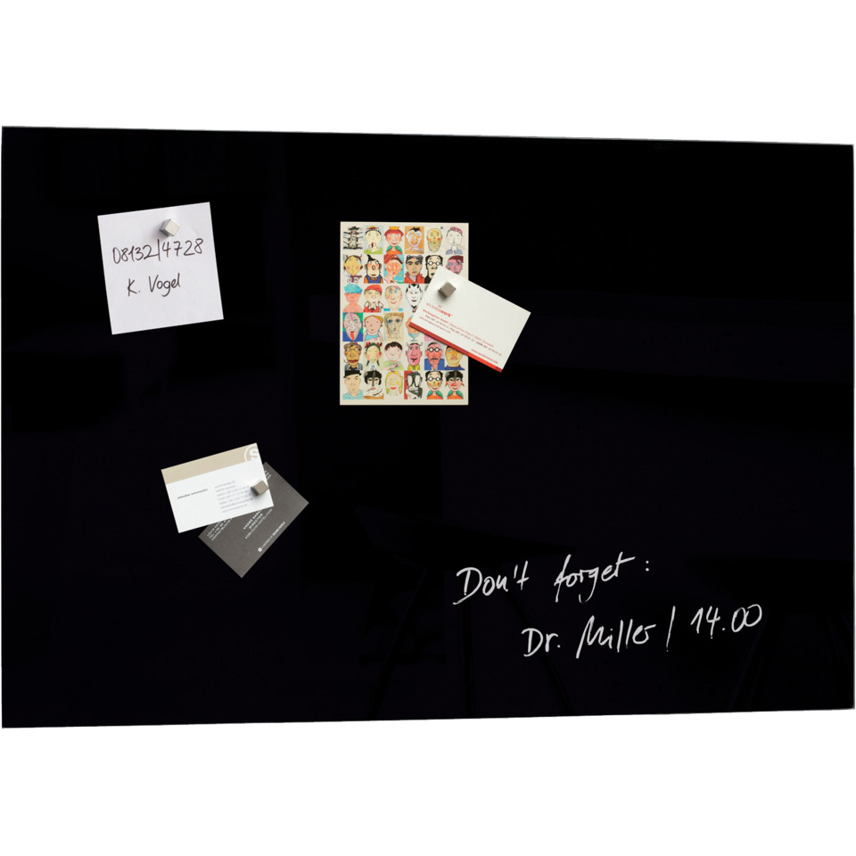 schwarz, Poster, Notizblatt, Aufkleber, Karten