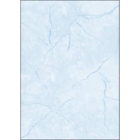 Design Papier Granit, A4, 90g/m², 100 Blatt, blau SIGEL DP639