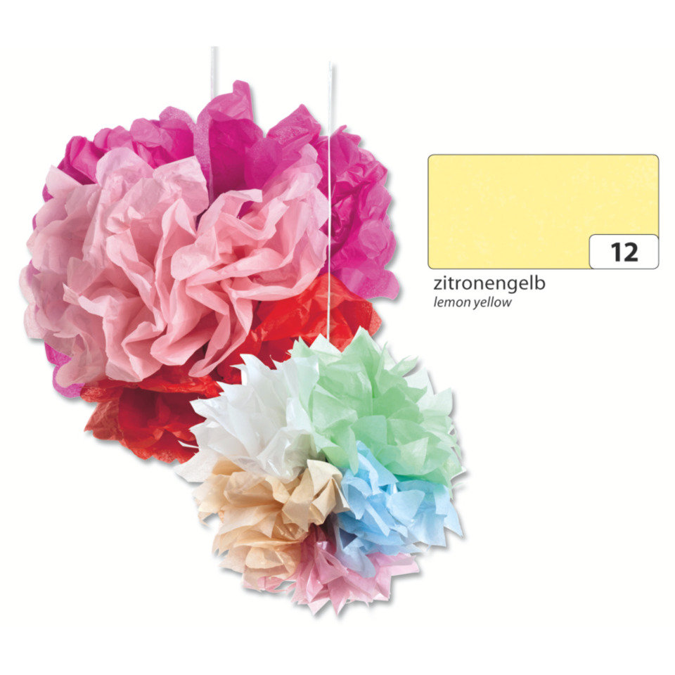 Papierblumen, Girlanden, Farbige Blüten, Pastellfarben, Dekoration
