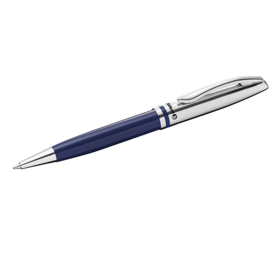 Kugelschreiber, Gelstift, Blau, Metallisch, Clip