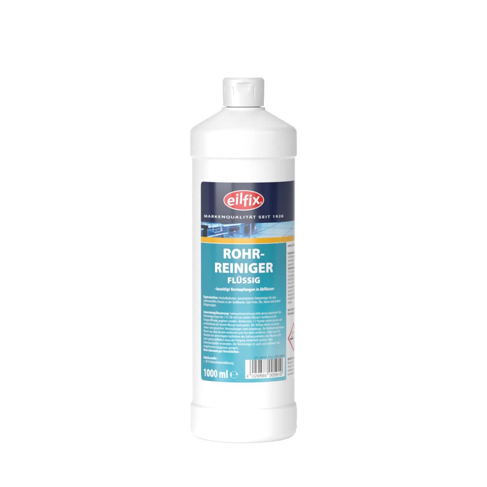 Rohrreiniger, Flüssig, 1000 ml, Abflussreiniger, Chemische Lösung