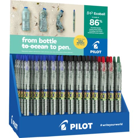 Thekendisplay B2P Ecoball XB/Minen sortiert PILOT 2015D60