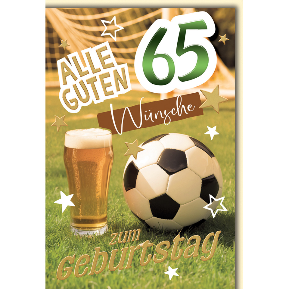 fußball, bier, gras, fußball-ball, geburtstagskarte
