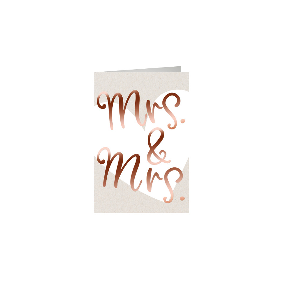 Hochzeitskarte, Karte, rustikal, Roségold, Schriftgestaltung