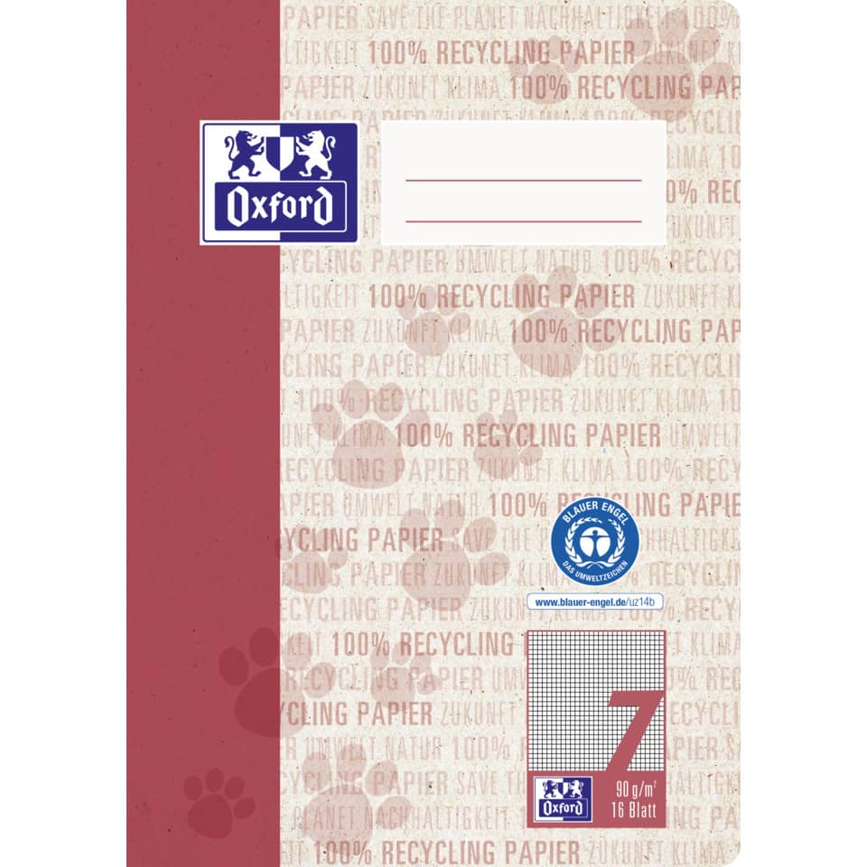notebook,  folders, papier, recycling, Oxford