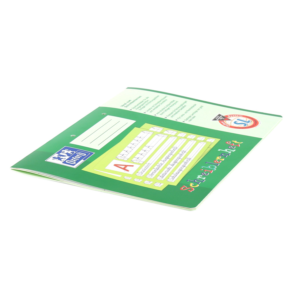 Schulheft, Schreibblock, Lerntafel, A4 Heft, Lehrmaterial