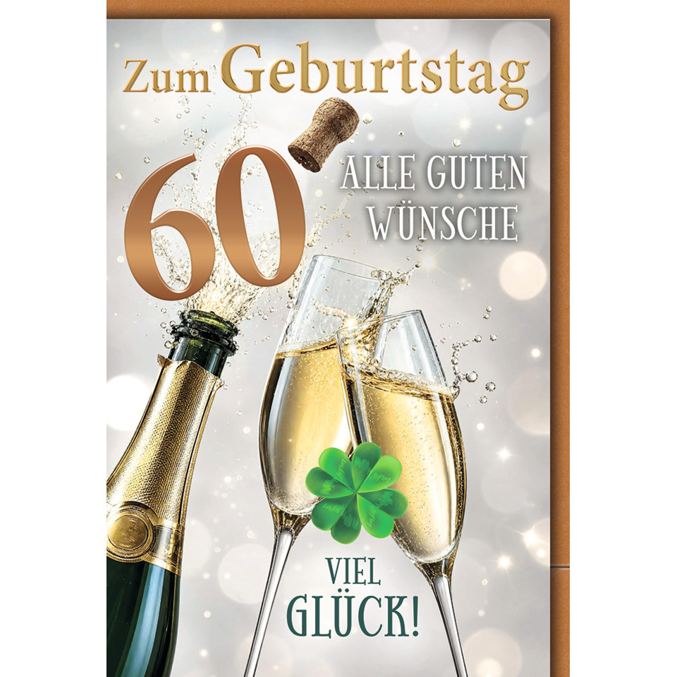 Champagne, Gläser, Gold, Sekt, Grußkarte