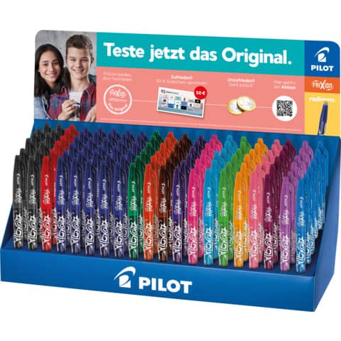 Tintenroller FriXion Ball 0,7 sortiert    im Display PILOT 2260D120