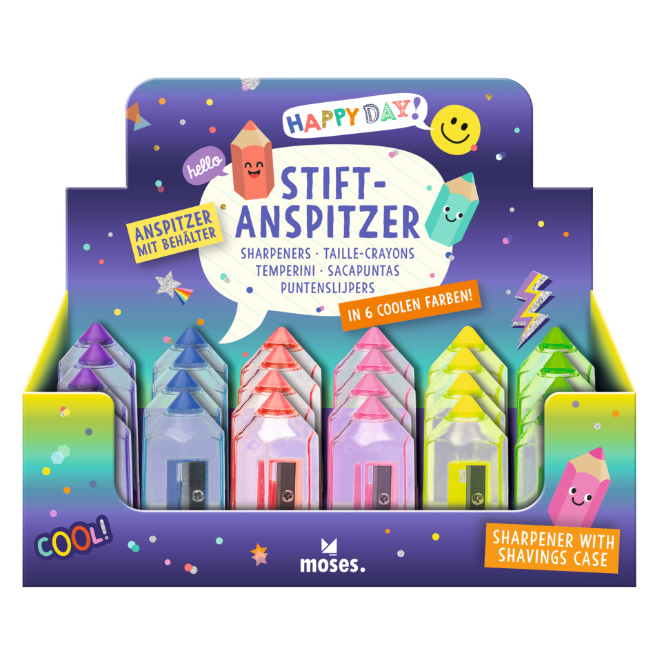 Spitzer Happy Day Stiftform, sortiert MOSES. 26308