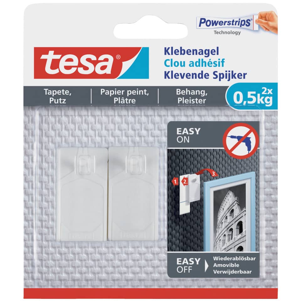 Klebeband, Mittelteil, Klebeclip, Spiker, Klebernagel
