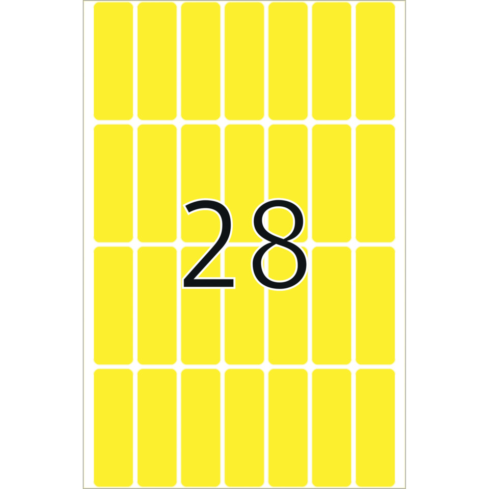 yellow stickers, rectangular, panel stickers, adhesive strips, nummer 28, Solarzellen, Gelb, Aufkleber, Klebstoff, Panel