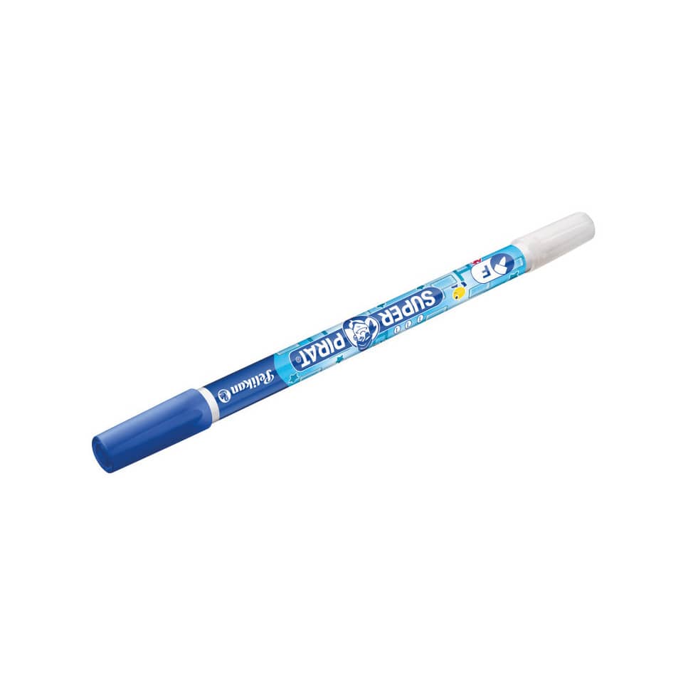 Kunststoffstift, Schreibstift, Blau, Marker, Feuchter Marker