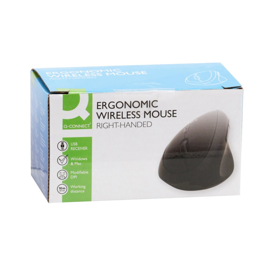 ergonomisch, kabellose maus, rechtsarm, usb empfänger, dpi einstellbar