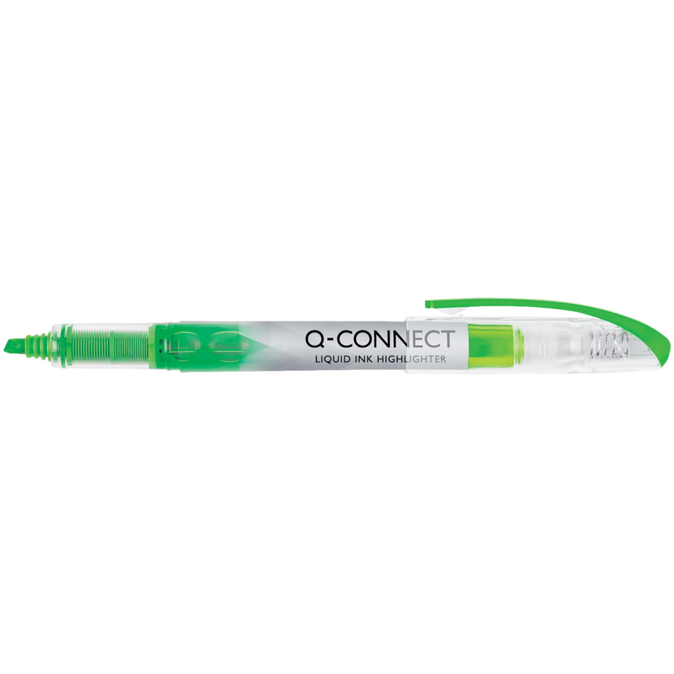 Kugelstift, Tintenstift, Highlight, Liquid Ink, Q-Connect