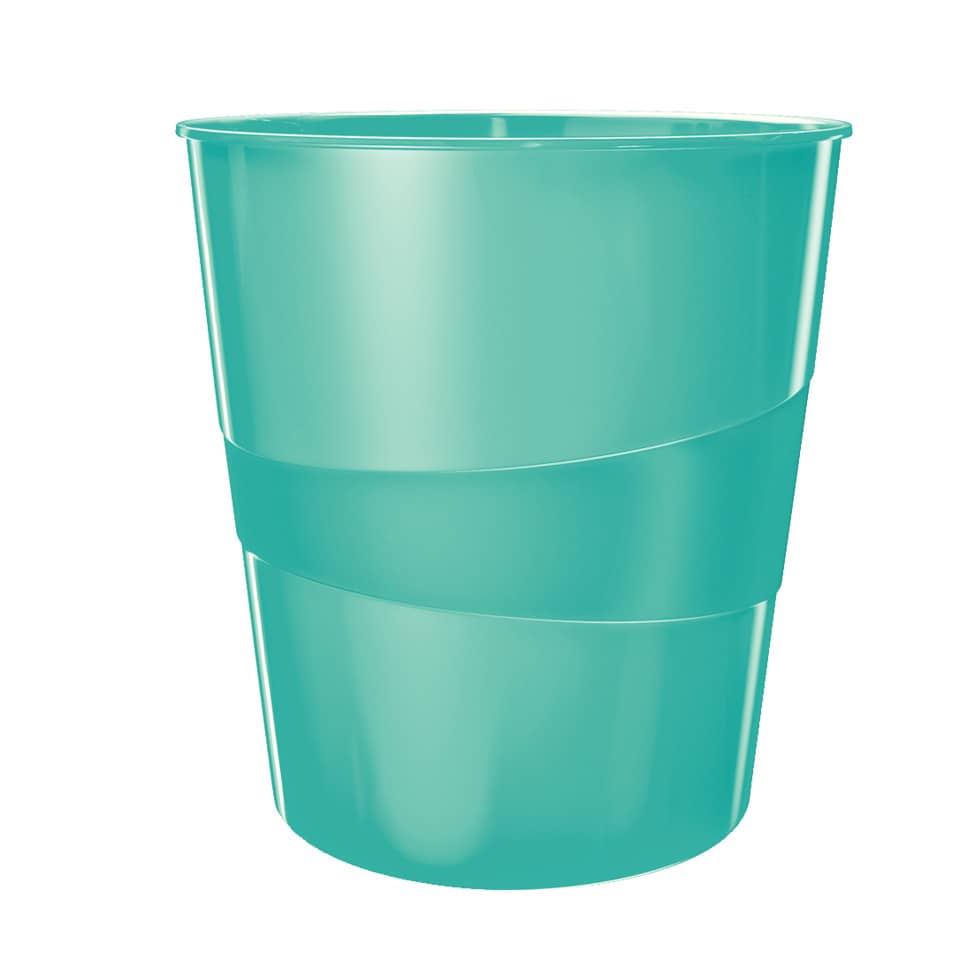 Becher, Trinkbecher, Kunststoff, Türkis, Becher mit Silikonband