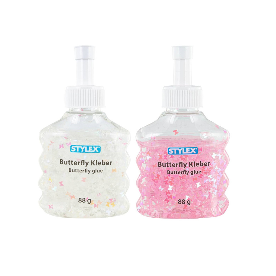 Kleber, Butterfly Glitzer, Stylex, 88 g, Glitzernebel