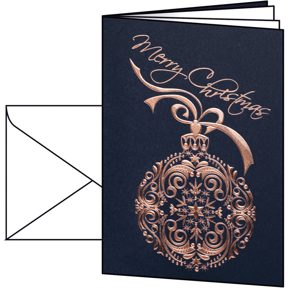 weihnachtskarte, ornament, kugel, lackiert, glanz