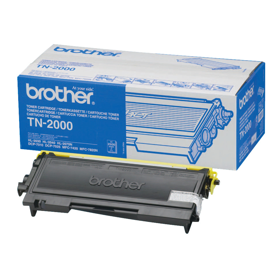 Toner, TN-2000, Drucker-Toner, Kassette, Brother