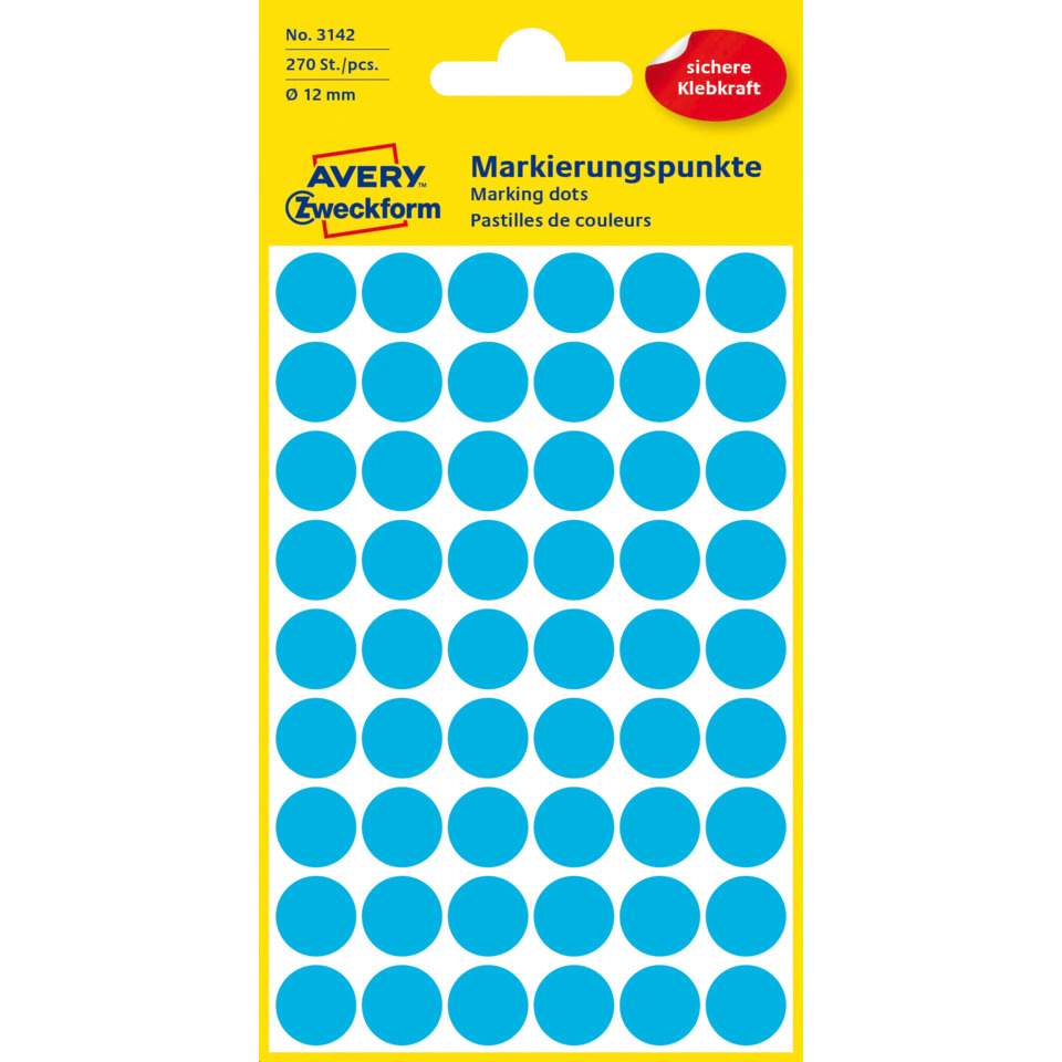 Klebezettel, Punkte, Aufkleber, Markierungspunkte, blau, Markierungspunkte, Aufkleber, Klebstreifen, Punktmuster, Blau