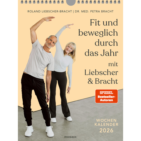 Wochenkalender Fit und beweglich 2026, 22 x 29,5 cm MOSAIK 31996