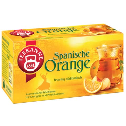 Ländertee Spanische Orange, 20 Beutel x 2,5 g TEEKANNE 6774