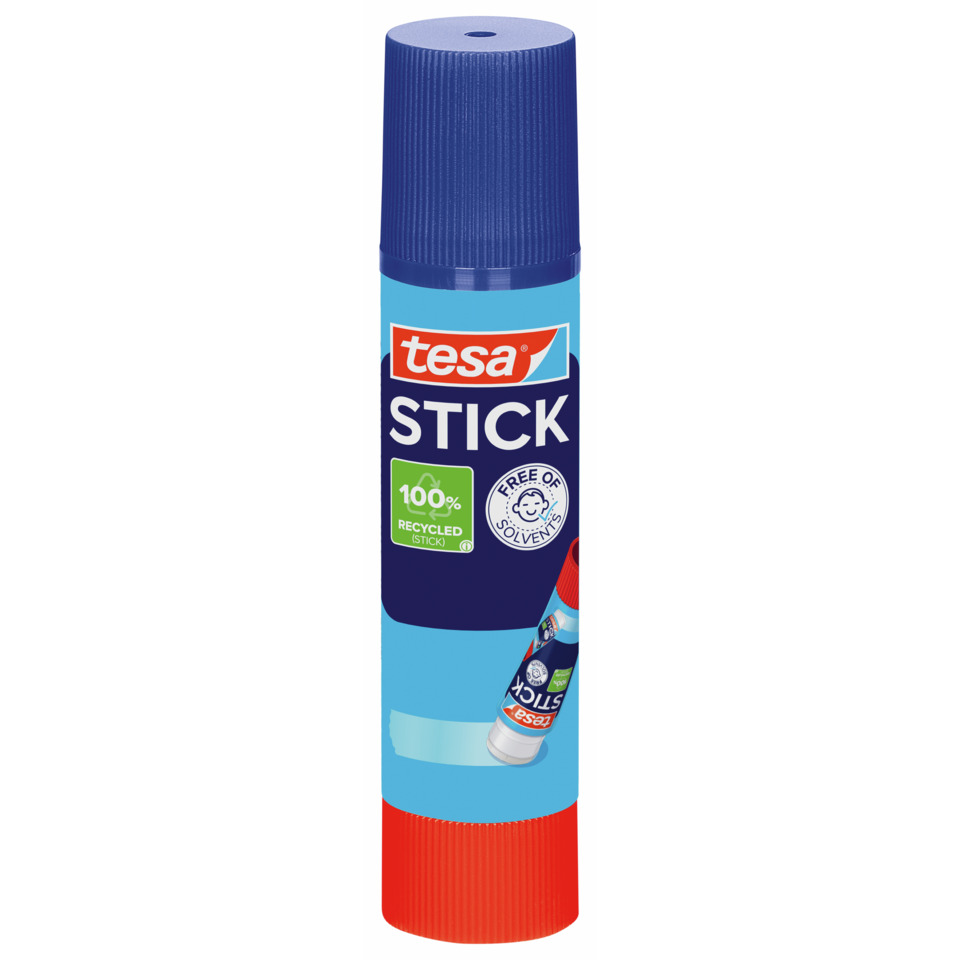 Kleber, Stift, Klebestift, 100% recycelt, Schraubverschluss?