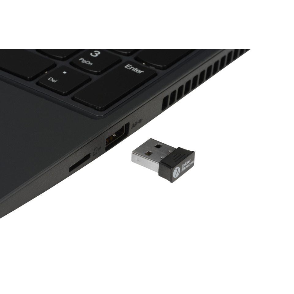 usb-dongle, empfänger, usb-a, schwarz, computerzubehör