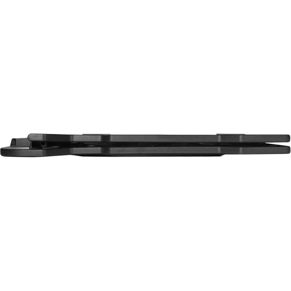 Laptopständer, Verstellbar, Schlank, Schwarz, Platte
