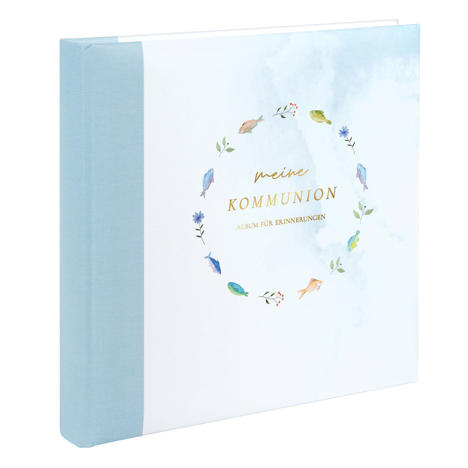 Album, Fotoalbum, Blau, Bindeselbst?, Memorabinde?
