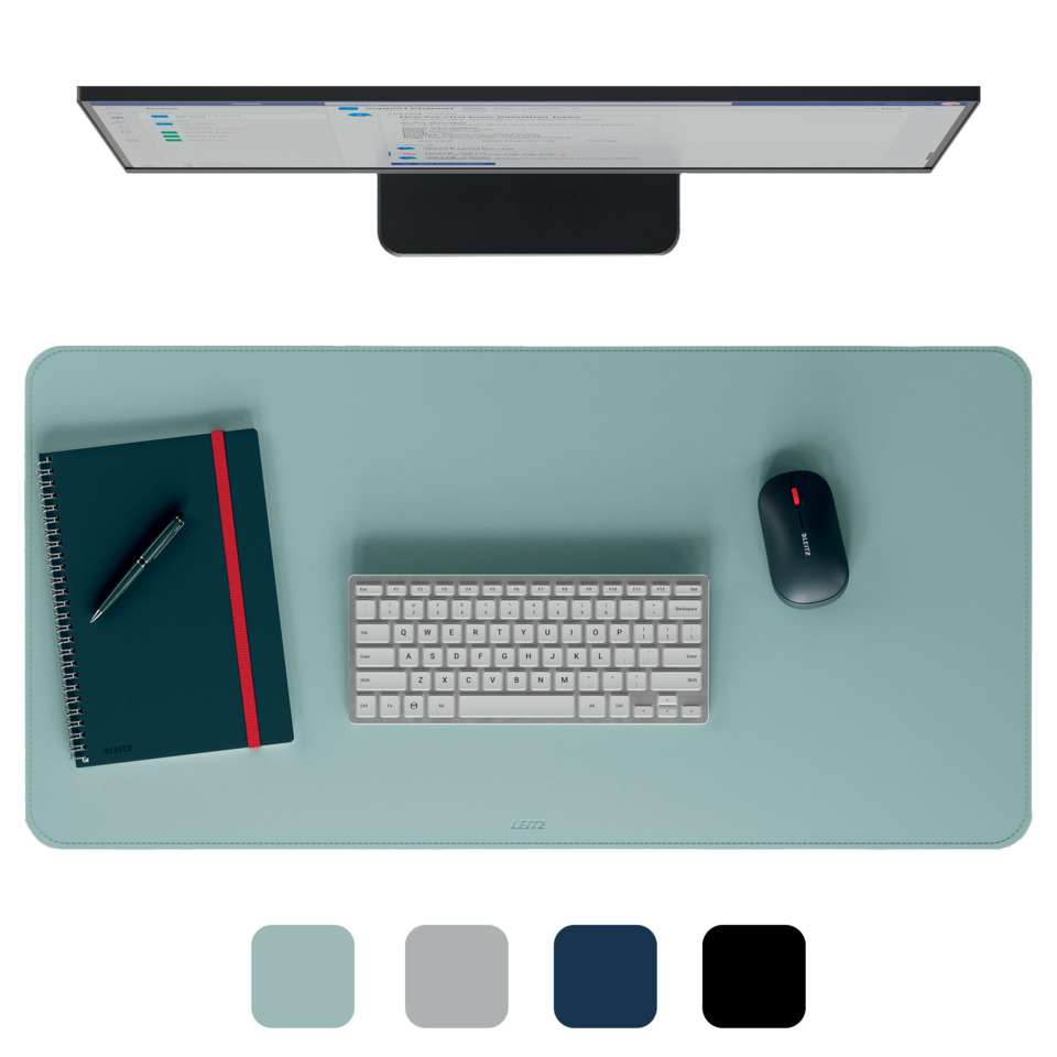 Schreibtischauflage, Tastatur, Maus, Monitor, Arbeitsplatz