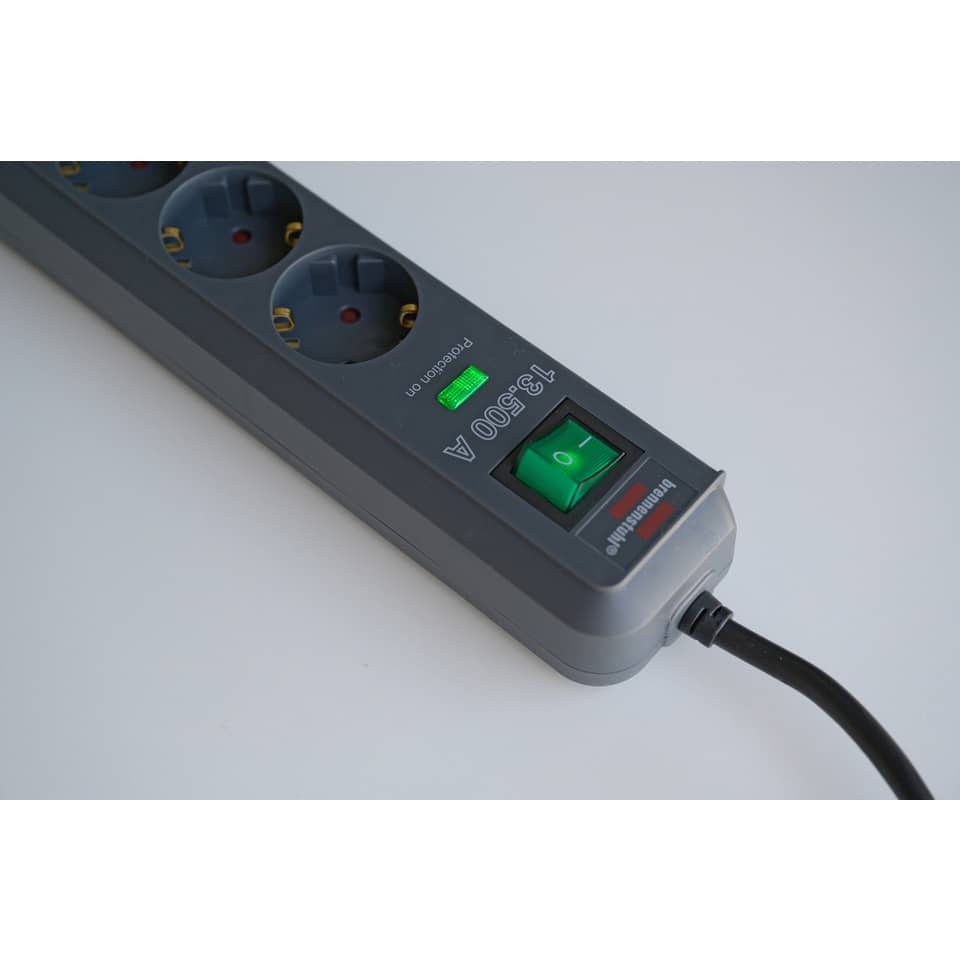 Steckdosenleiste, Netzleiste, Mehrfachstecker, Schalter, Netzkabel