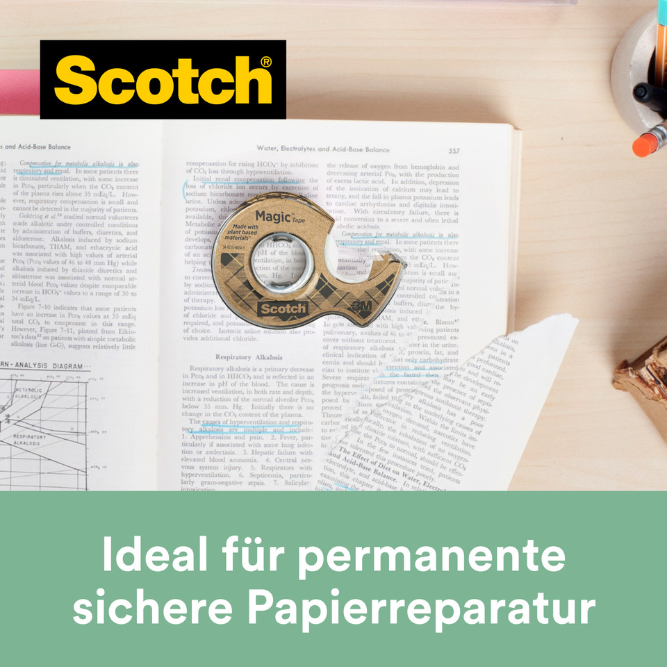scotch tape, Klebeband, Klebebandspender, Karton, Radiergummi