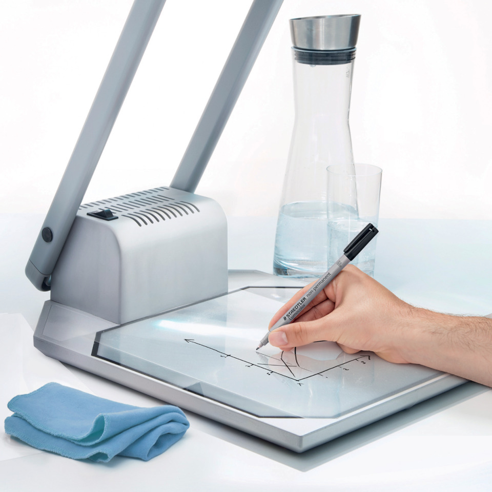 digitizer, Dokumentenscanner, Graphik-Tablet, Stiftdruck, Schreibtisch-Setup
