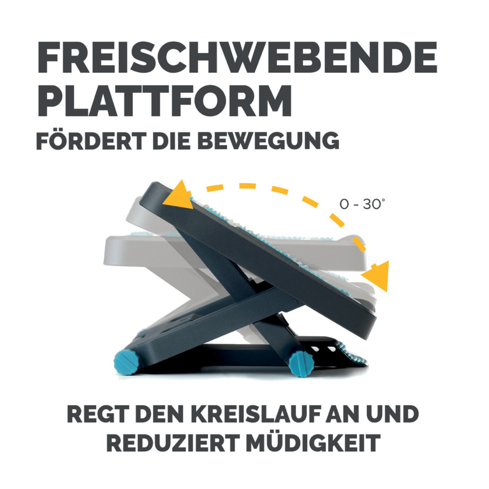 Frei schwenkbare Plattform, Klettbarer Winkel, Tragbares Fitnessgerät, Anti-Rutsch Teile, Kompaktes Klappsystem