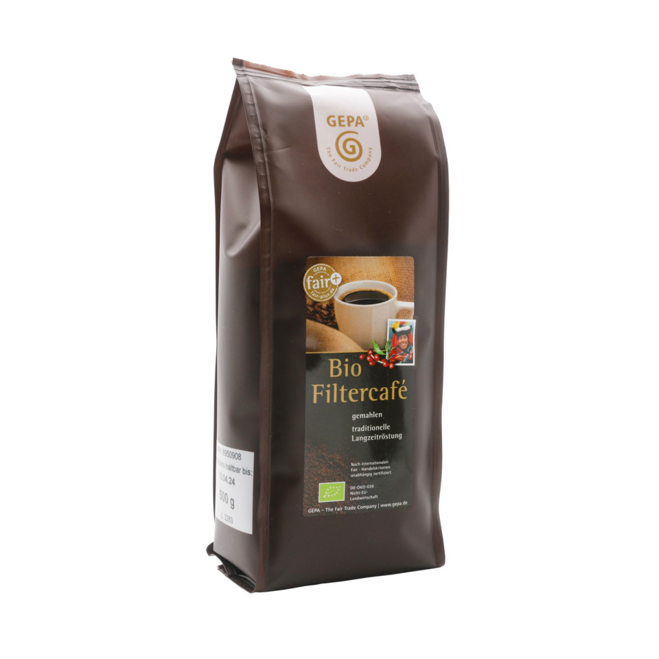 Kaffee, Bio-Filterkaffee, Filterkaffee, Kaffee-Gehalt, braun