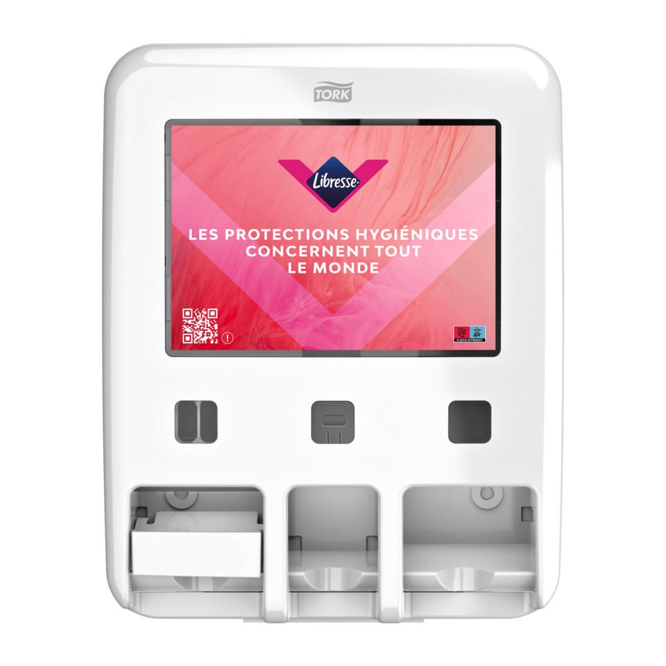 hands-free, Spender, Wandmontage, Tuch, Panel