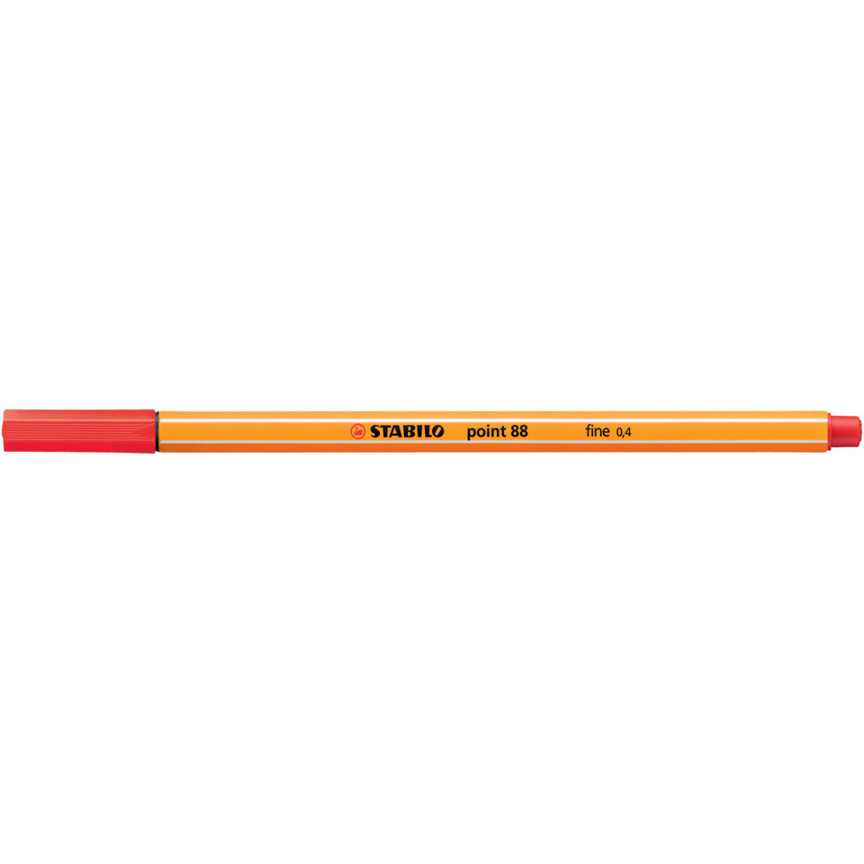  marker, orange, zweiend, Stift, STABILO point 88