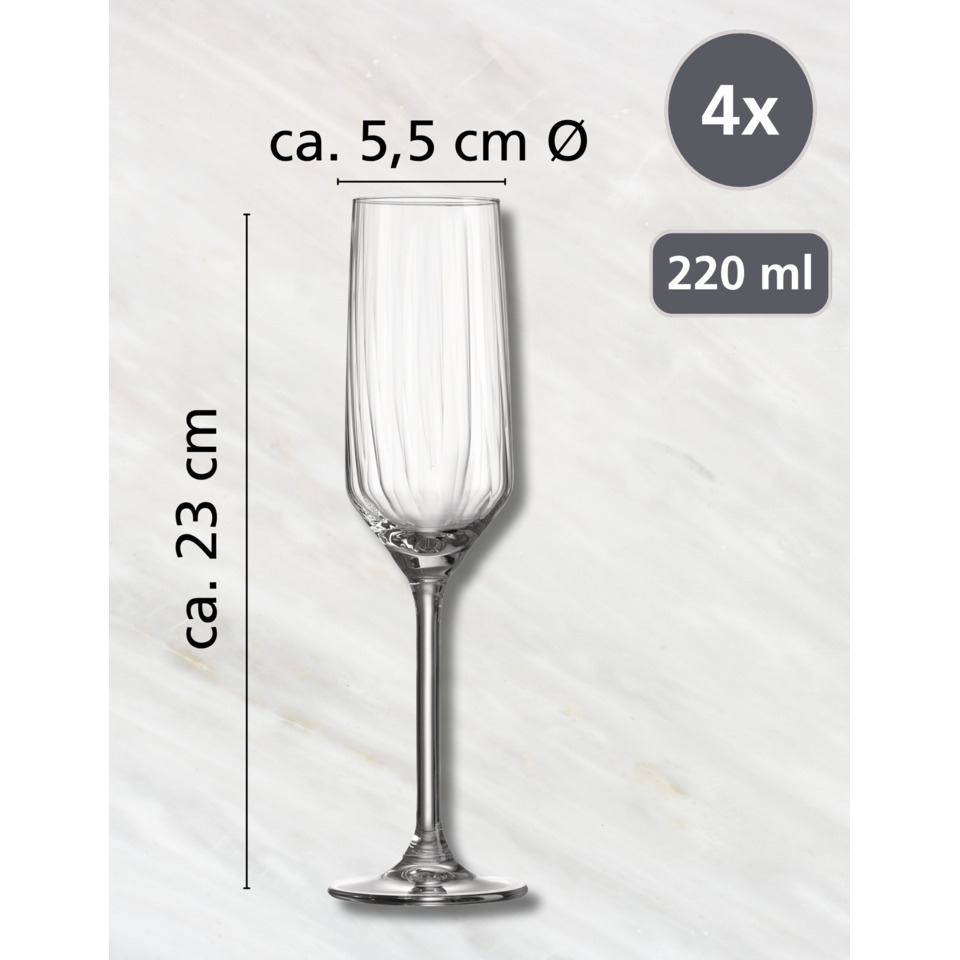 Sektglas, Weinglas, Glas, Champagnerglas, Klarglas