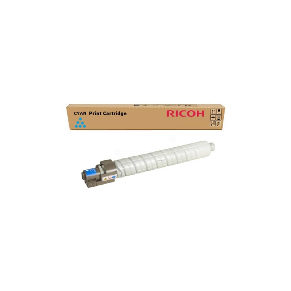 Cyan-Toner, Druckpatrone, Getaktete Toner, Ricoh, Trommel